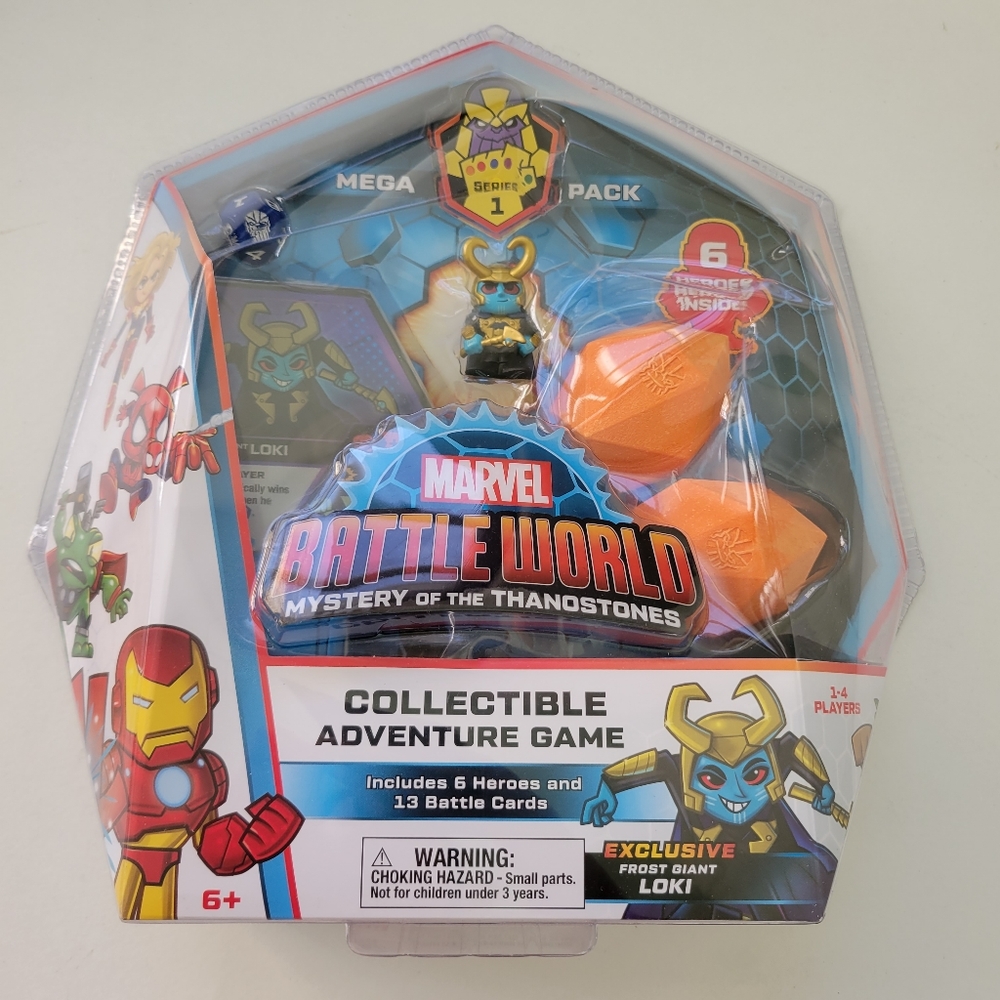 FUNKO Marvel Battleworld: Series 1 Mega Pack Loki Frost Giant Thanostones New
